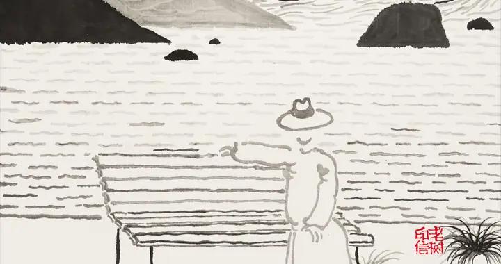 老樹畫畫：你且放下抬頭看，無邊無際是星空