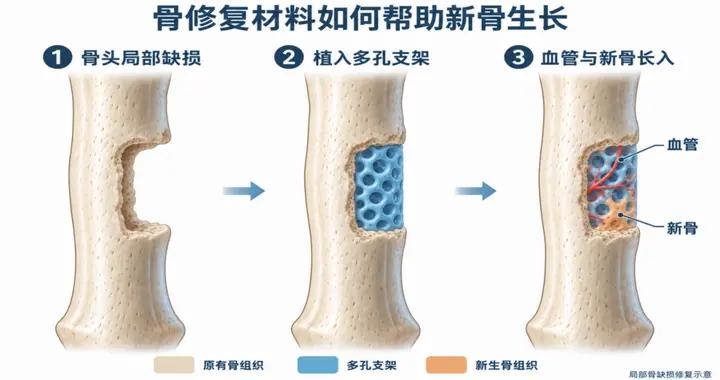 一塊材料，如何讓斷裂的骨頭重新“活”過來？
