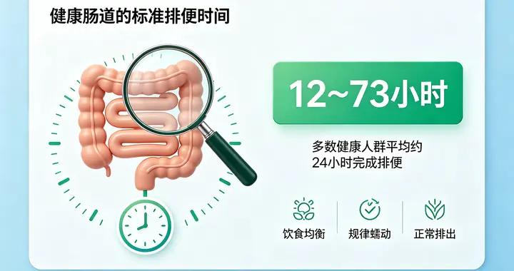 喫下去的東西，如能在這個時間內排出來，說明你的腸道很健康！