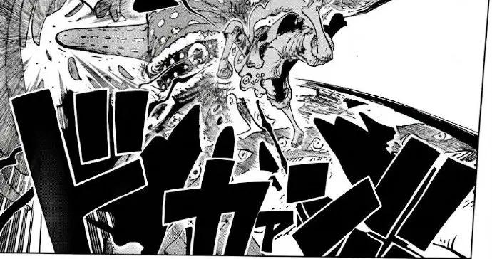 海賊王1193話，黑尼卡登場，黑鬍子偷襲伊姆，奪取惡魔果實