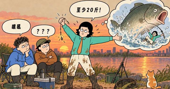 釣不到魚還天天去，釣魚佬到底圖什麼？