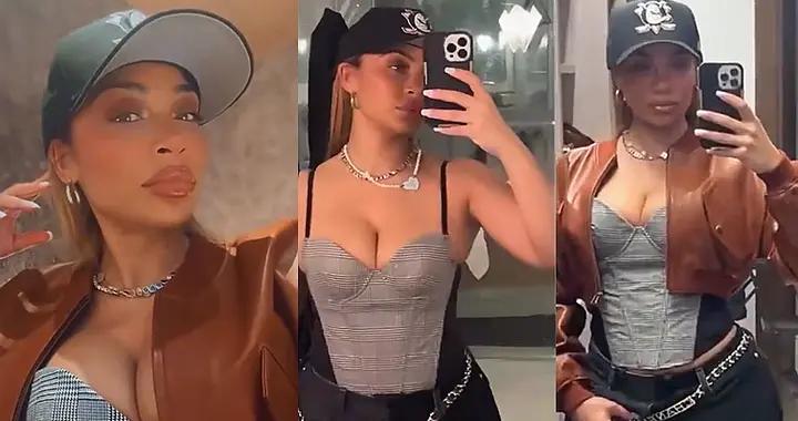 哈登女友曬辣照，NBA頂級花魁！臀腰比堪比卡戴珊，登哥好眼光