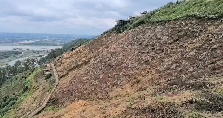 網傳四川樂山一地山體滑坡？當地回應