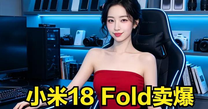 小米18 Fold銷量曝光：首銷3.6萬臺刷新紀錄，超過華爲一半