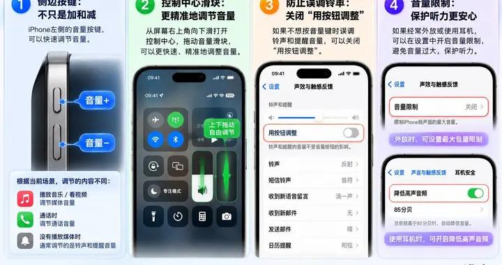 老果粉不知道的隱藏技巧：iPhone音量不是隻有+/-