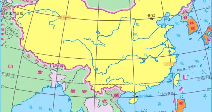 中國的海上鄰國，有哪八個？