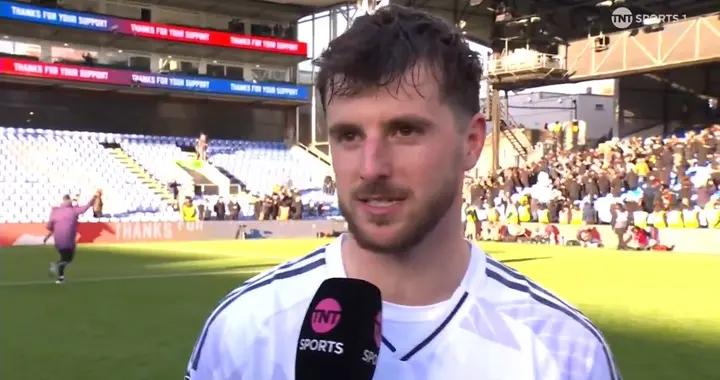 芒特：能打滿全場也很重要，我不記得我多久沒打滿全場了