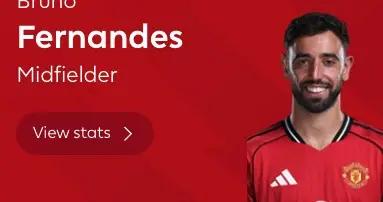 兩次助攻，B費當選水晶宮vs曼聯全場最佳球員