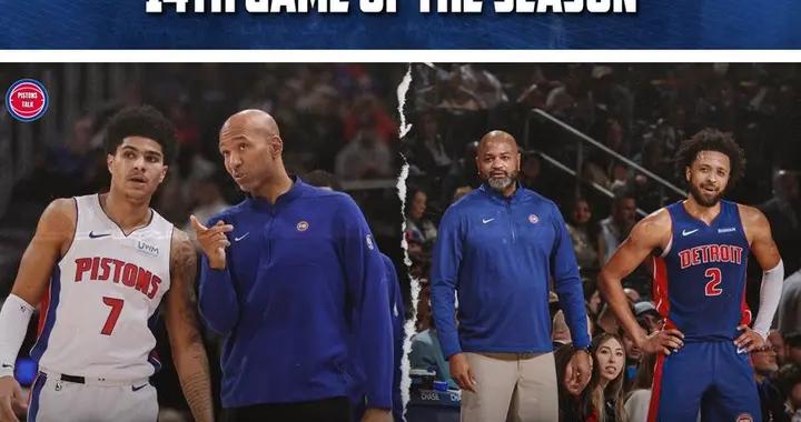 完美蛻變，活塞兩年前整個賽季贏14場，如今開賽16戰14勝