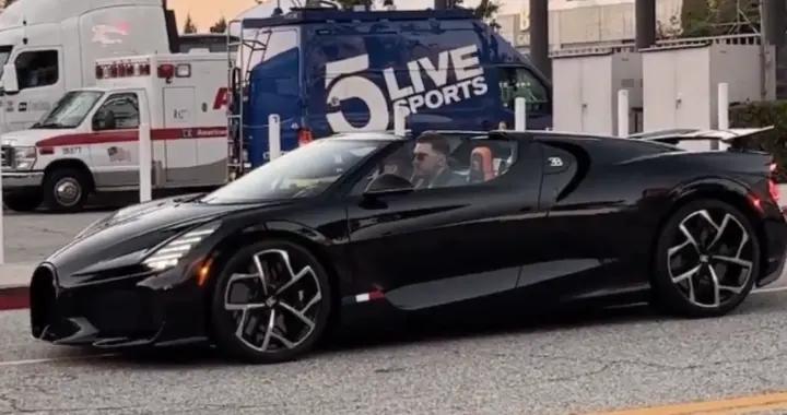 全球限量99輛！東契奇駕駛布加迪抵達戰舊主：該車價值500萬美元