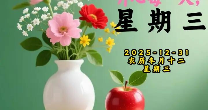 週三早安問候美圖|願你幸福安康，好運常伴