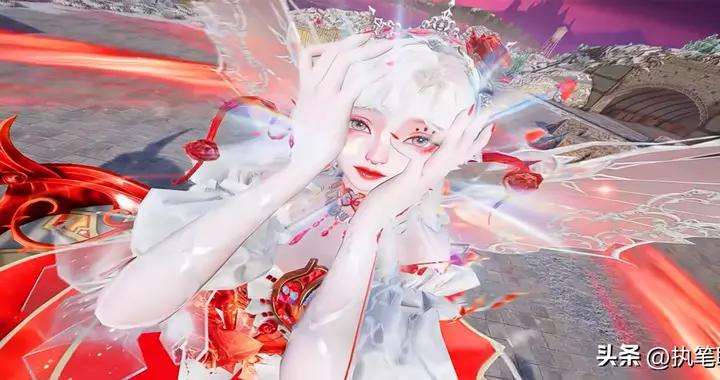 “喫雞”紅裝艾麗婭特效展示：7級天幕、9級槍，還有1個新累充！