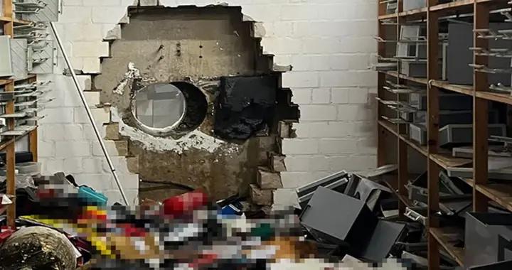 德國一銀行遭竊，金庫內約3200個保險箱被撬開，損失達數千萬歐元；警方：竊賊從外牆鑽孔進入