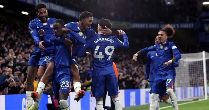 十人作戰首開記錄，切爾西連續8場英超率先進球