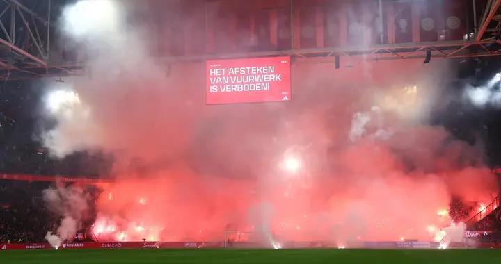 阿賈克斯官方：將徹查燃放煙花的肇事者，並採取適當措施