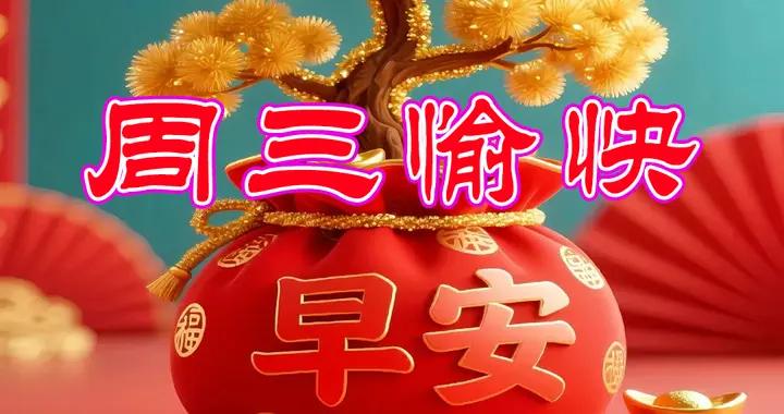 週三早安美圖|做簡單快樂的自己，度平安健康的歲月。