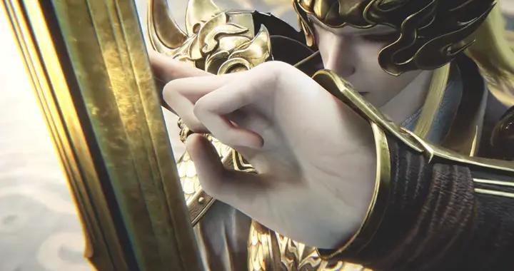 大比第二輪開始，墨非敲妖鼓八下，王林金烏旭對賭，王林敲十五下