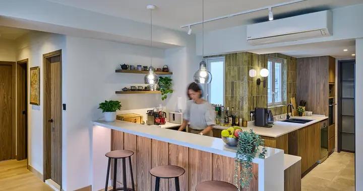 香港不愧是裝修界領頭羊：看完這套1120呎豪宅徹底被治癒，超溫馨