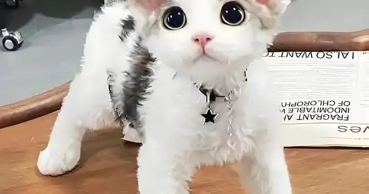 德文捲毛貓有黑下巴怎麼辦？喫什麼貓糧好？