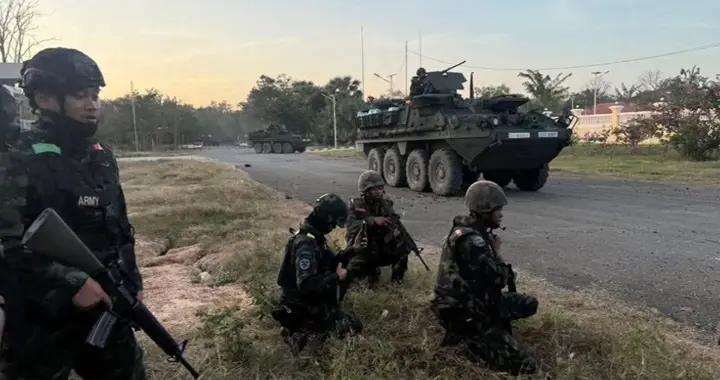 泰軍警告柬軍：敢用中國戰略武器，必狠狠報復！還用中文發通告