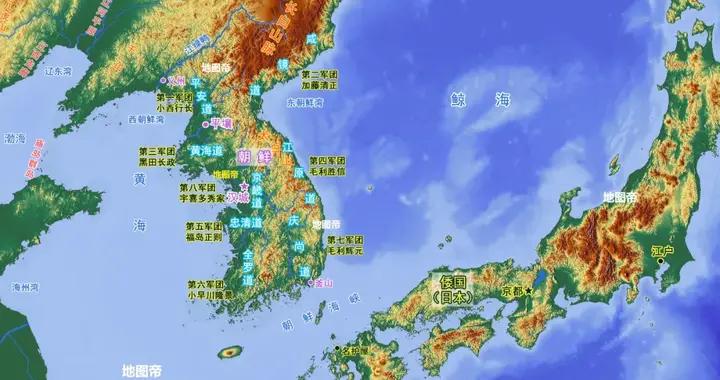 日本是如何瓜分朝鮮的？一分爲八，豐臣秀吉想定都寧波？
