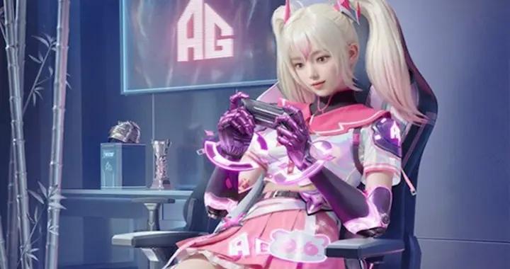 “喫雞”周2出新皮膚了，雙馬尾、水手服，高亮Logo“兩件套”！