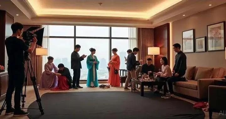 多少短劇劇組住的酒店，是明星雲集的電視劇劇組根本住不起的