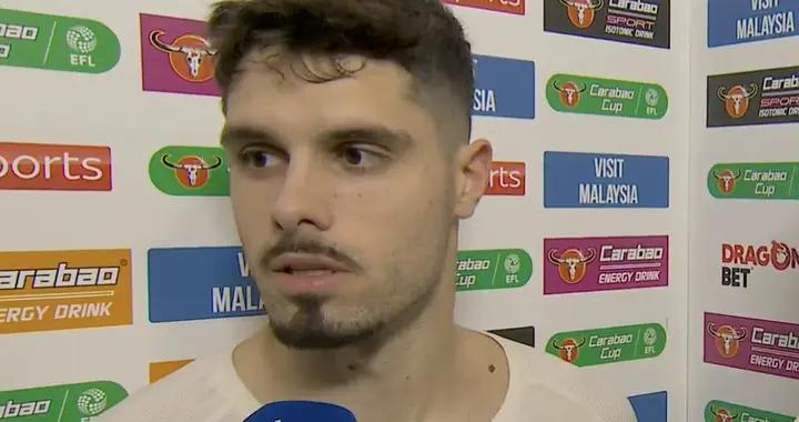 內託：我們在一次角球后有點疏忽導致丟球，但很高興成功晉級