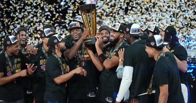 NBA杯尼克斯逆轉奪冠終結52年冠軍荒，布倫森榮膺MVP助紐約復興