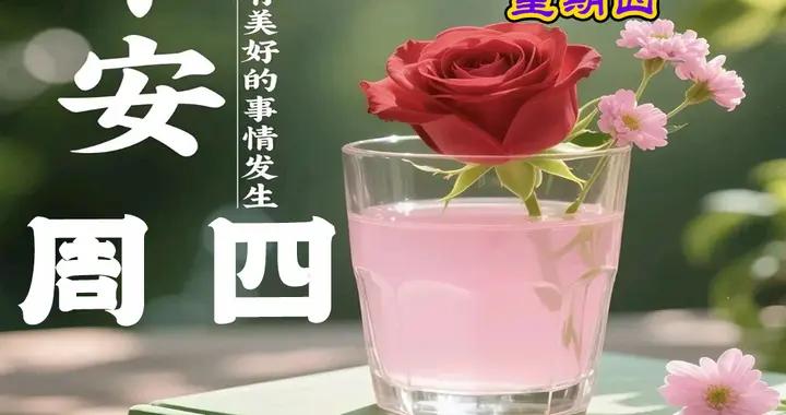 週四早安問候美圖|願你平安又如意，冬季溫暖人美麗