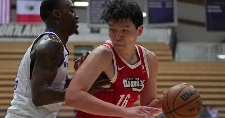 混音100-129慘敗斯托克頓國王，楊瀚森14分6板，呂佩爾10中1