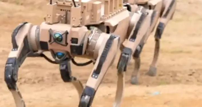 機器狗亮相反恐演練，一槍暴擊，專家：戰場看到它真不知怎麼辦