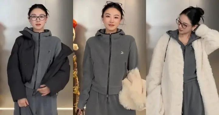 一條衛褲搭出N種風格，薇婭的冬日穿搭公式，你一定要會！