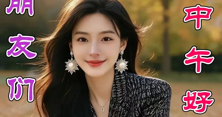 中午好，朋友們，切記天冷出門多添衣，保暖防寒別大意！