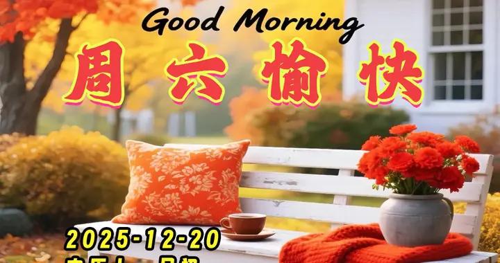 週六早安圖片|願你永遠快樂，平安健康