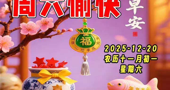 週六早安圖片|美好的今天，帶給你開心快樂