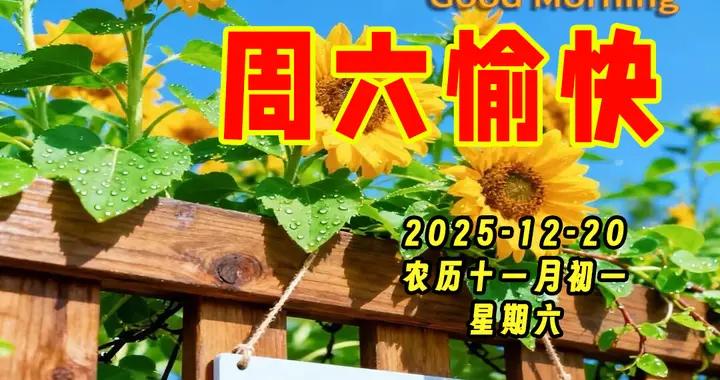 週六早安圖片|珍惜眼下的時光，安心過好每一天