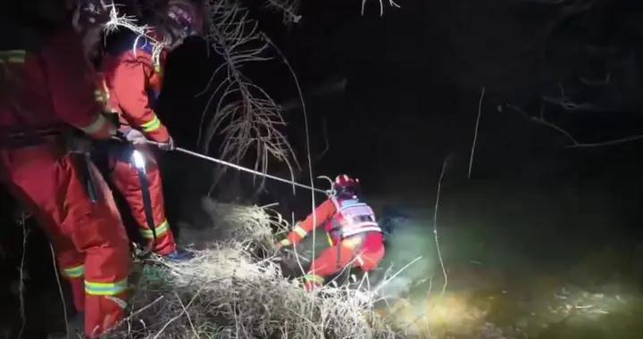 八旬老人意外落水，消防人員迅速施救助其脫險