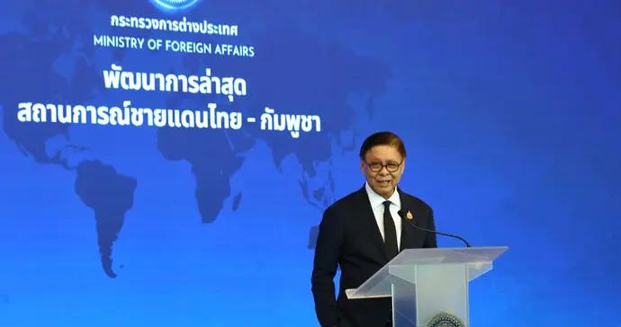 持續35分鐘的會談後，泰柬邊境衝突突然降溫