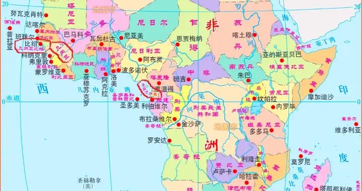 非洲有三個國家叫幾內亞？