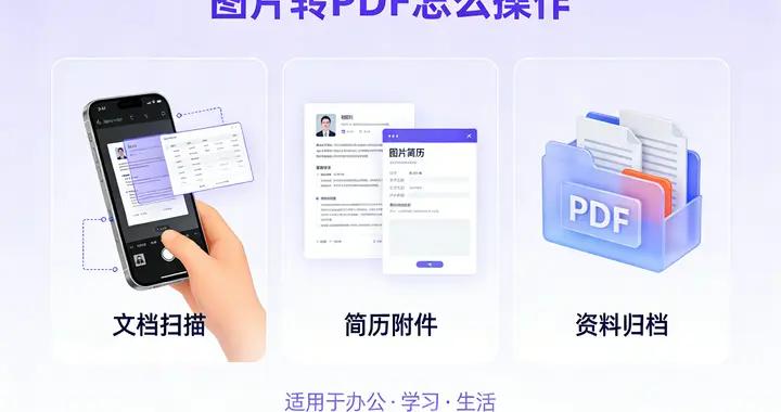 圖片轉PDF怎麼操作？分享四個轉換工具