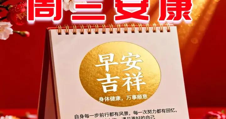 週三早安圖片|祝你每天笑哈哈，身體棒棒沒煩惱.