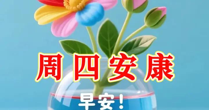 週四早安圖片|願我們都平安、健康、幸福、快樂