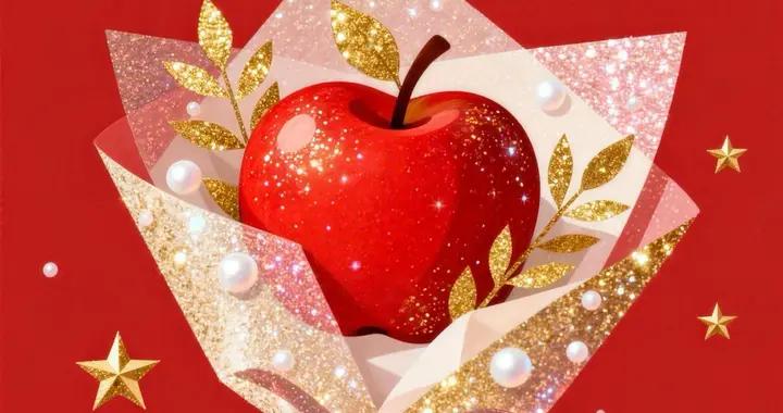 週三早安，嘗一口平安夜的蘋果，許一個平安夜的心願