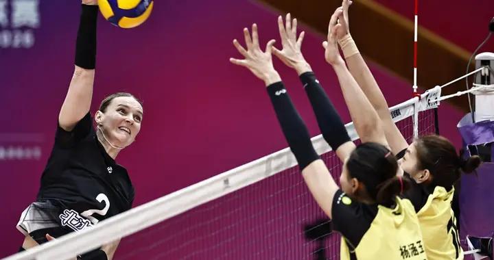 女排超級聯賽| 北京北冰洋主場3比2擊敗山東日照鋼鐵