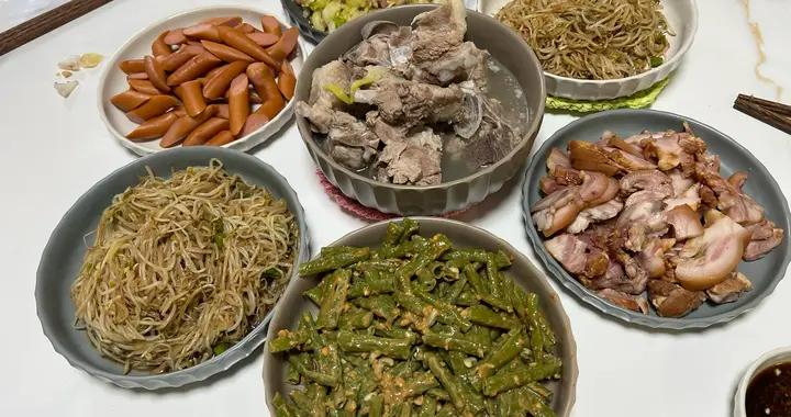 婆婆生日，兒媳婦準備的飯菜火了，網友：這纔是家常飯該有的樣子