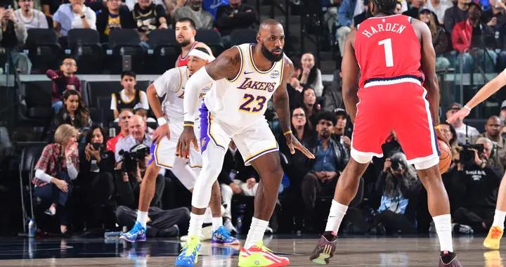 湖人唯一在線之人，詹姆斯28中15空砍賽季新高36分，三分7中3