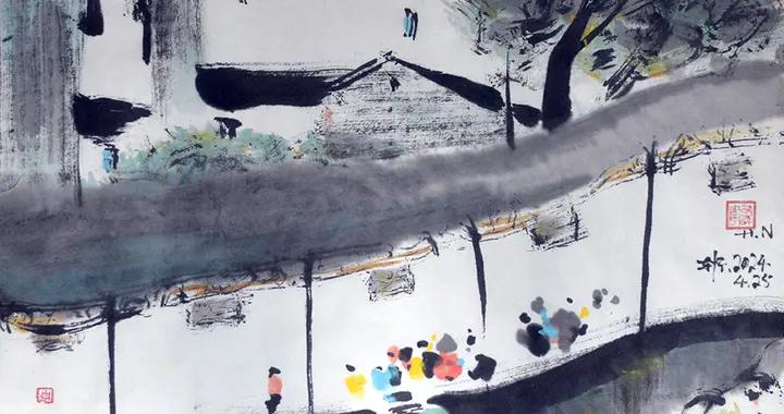 1975池塘邊的長廊