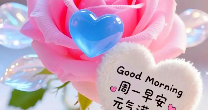 週一早上好！祝福美圖送給大家啊