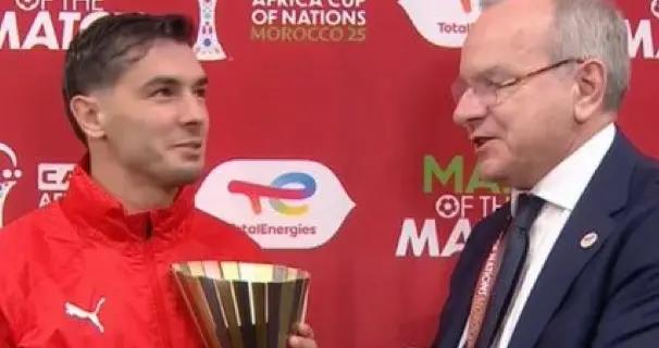 造點+進球，卜拉欣當選非洲杯揭幕戰摩洛哥2-0科摩羅全場最佳